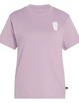 T-Shirt Regular Damen Food Graphic - Violet - female - Size: XS - Adidas - FashionsVida