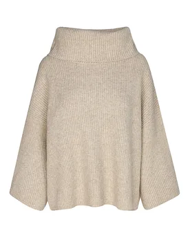 Comma Pull à col roulé beige L - Comma - FashionsVida