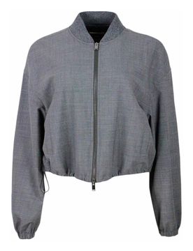 Giacca in misto lana