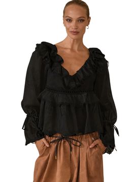 Blusa Donna SOUVENIR a balze