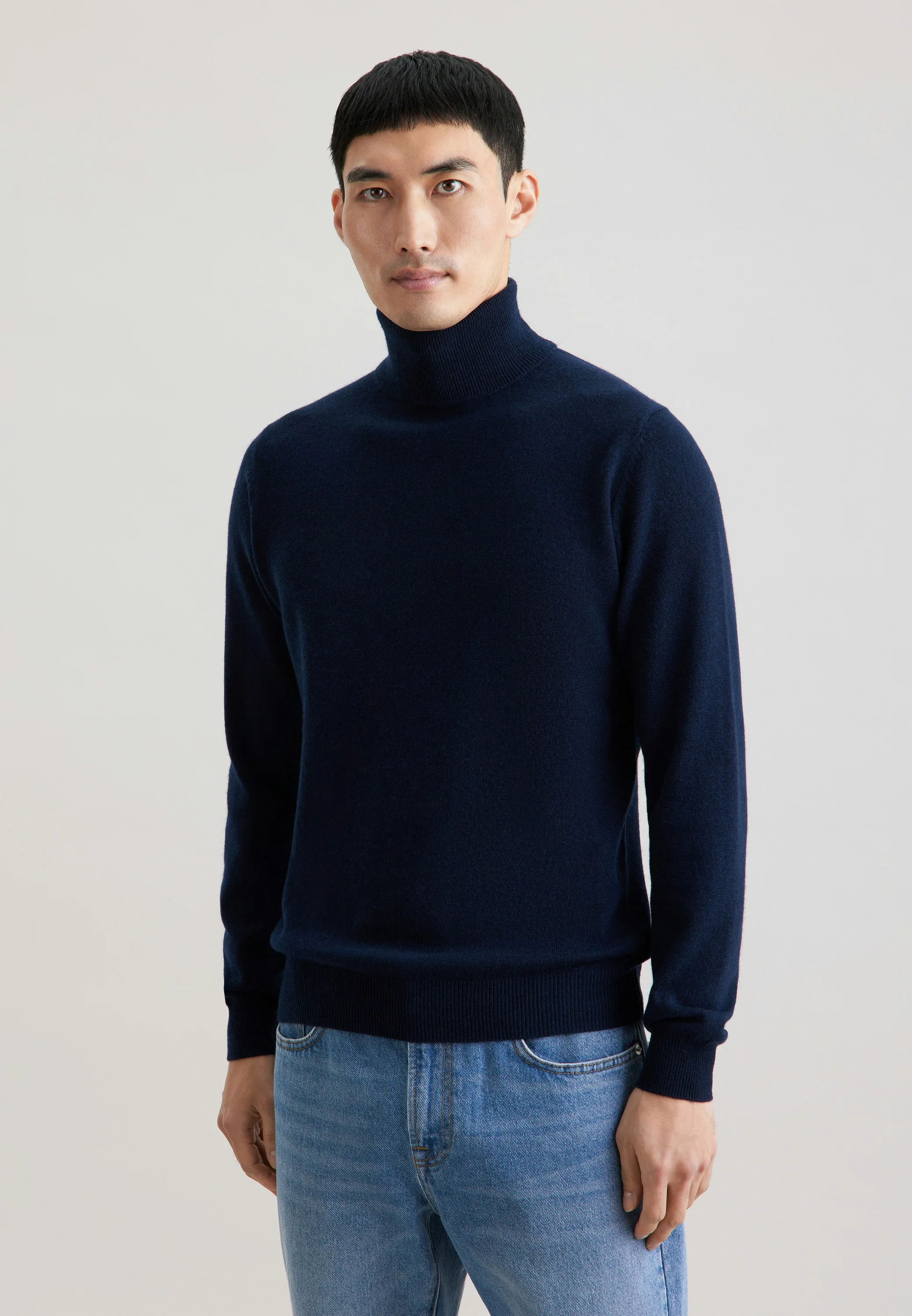 Regular Pullover Uni Blau XL - Seidensticker.com - FashionsVida