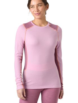 Lifa merino midweight camiseta térmica manga larga mujer Rojo (S)