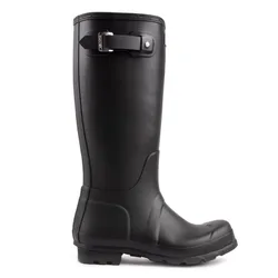 Mens Original Tall Classic Boots - Black Rubber - Size Uk 12