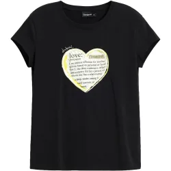 Camiseta de mujer estampado mensaje