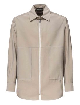 Camicia con zip a cavallo