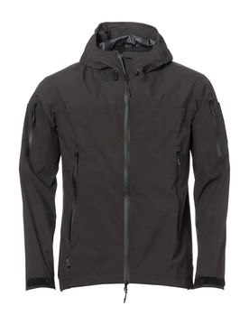 Jacke T.O.R.D. Hardshell Hoody LW - Schwarz / M Herren Schwarz adult Herren