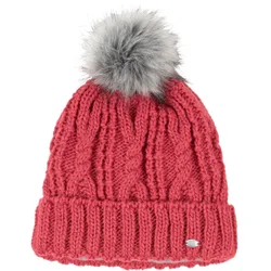 Damen Mütze Fellbommel, scarlet 55/57