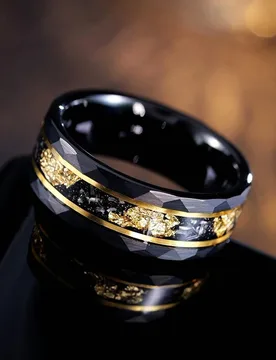 Tungsten Rings for Men with Hidden Closed-Finger Statement Ring for Singles, Trendy, Unique & Versatile - Aliexpress - FashionsVida