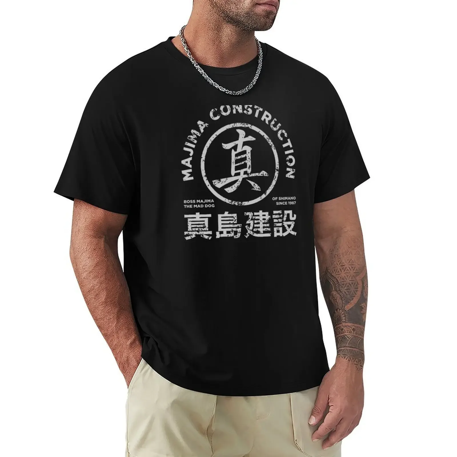 Majima construction the T-Shirt Worker Basic Short Sleeve Tee - Aliexpress - FashionsVida