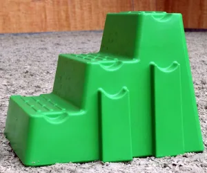 Manski Aufstiegshilfe/Hindernisblock hellgrün