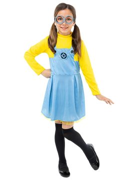Minions Dave Kostüm für Mädchen - female