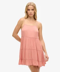 Superdry Damen Strand-minikleid Pink - Größe: 44