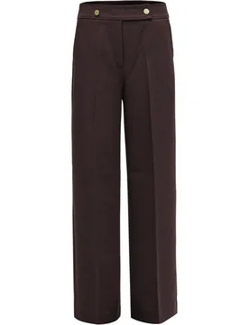 Pantalones de tejido wide leg de mujer - Salsa Jeans - FashionsVida