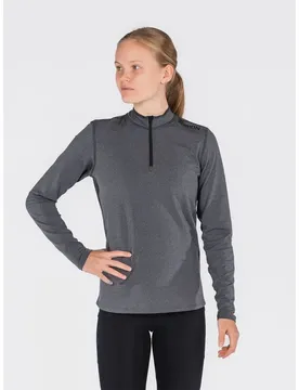 C3 Zip Damen Rollkragenpullover, grau M