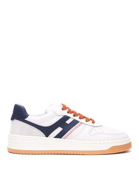 H630 sneakers in pelle con logo laterale