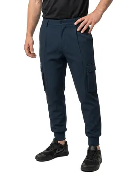 Hugo Pantalon Glavin261 10255821 Red Dark Blue 46 - Hugo Boss - FashionsVida