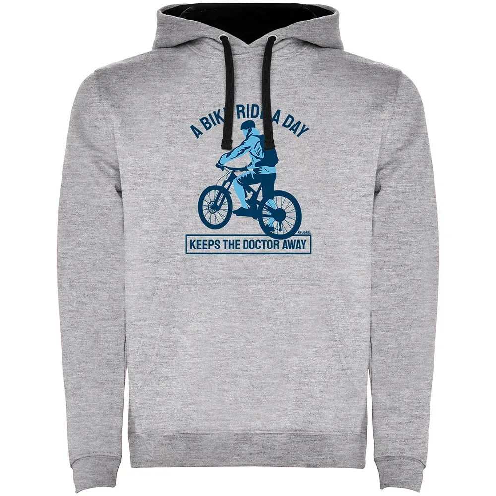 Sweat à Capuche Keep The Doctor Away - Kruskis - FashionsVida