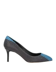 Zapatos de salón Mujer Azul noche 36 Mujer