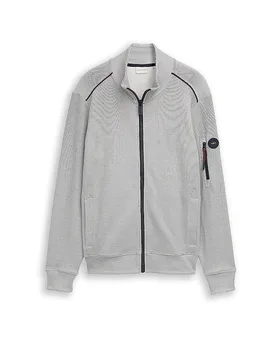Sweatjacke weiss XXL herren - Tom tailor - FashionsVida