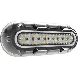 Rgb Underwater Light 12v 8w Black / Grey One Size unisex