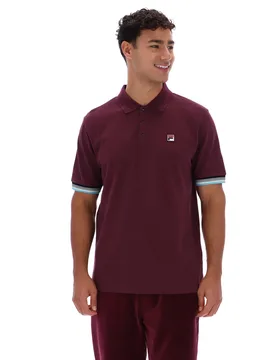Fig Zev Cuff Detail Polo - XS - FILA - FashionsVida