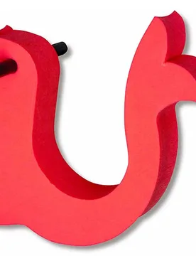 Sea Otter Swimming Pool Shapes Red One Size unisex - ology - FashionsVida