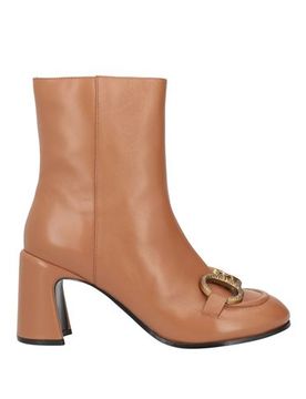 Botines de caña alta Mujer Camel 35,36,37,38 Mujer