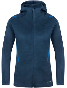 Freizeitjacke Challenge mit Kapuze (marine meliert/royal / Größe 34 / Damen) - Jako - FashionsVida