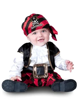 Klassisches Piraten-Babykostüm - KARNEVAL-MEGASTORE - FashionsVida
