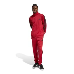 Survêtement Sportswear Basic 3 Stripes Tricot Active Maroon S