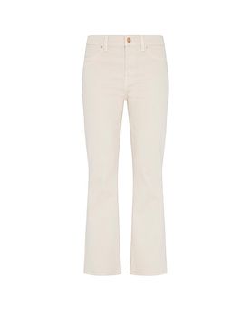Jeans acampanados 7/8 DAISY crema 29