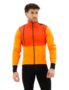 Santini Giacca Vega Orange Fluo