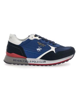 Sneakers blu bianche e rosse Polo Club King Power Mix 45