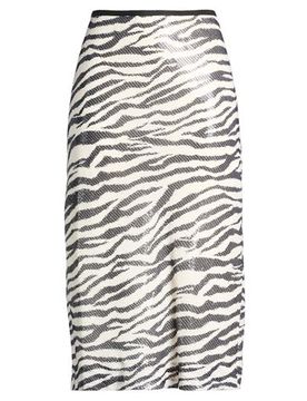 Midi-Rock Damen Schwarz S,XS Damen