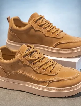 Men Shoes Trend Men Sneakers Suede Leather Slip on Men Loafers 2025 New Comfortable Platform Working Shoes Zapatillas Informales - Aliexpress - FashionsVida