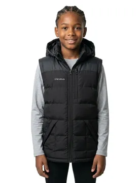 Gilet Prime Black 10-12 Années Garçon,Fille