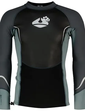 T-shirt Thermique à Manches Longues Extreme Black / Gray 42 - Lavacore - FashionsVida