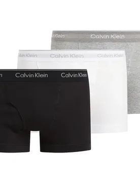 Boxers 000nb002a 3 Unità Black / Grey Heather / White L