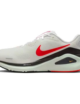 Scarpe Da Running Structure 26 White / Bright Crimson-Medium Ash EU 41 - Nike - FashionsVida