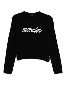 Moncler Maglia Girocollo In Lana