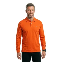 Polo A Maniche Lunghe 2230 Deep Orange S