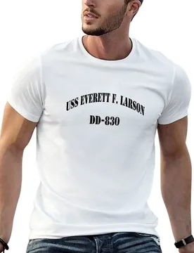 USS EVERETT F. LARSON (DD-830) SHIP'S STORE T-Shirt Large Size Short Sleeve T-Shirt - Aliexpress - FashionsVida