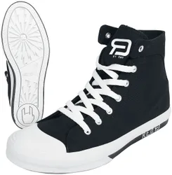 Sneaker high schwarz/weiß "Walk The Line" von - Unisex - unisex