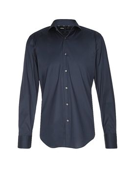 Hemd Slim Fit P-HANK dunkelblau 43 herren