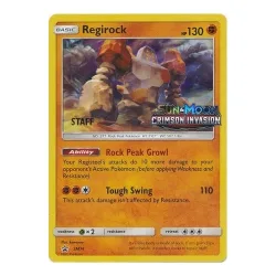 Pokemon Sun & Moon Promo SM074 Regirock (Staff)