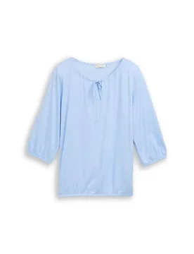 T-Shirt striped blouse with st female - 52 - FashionsVida