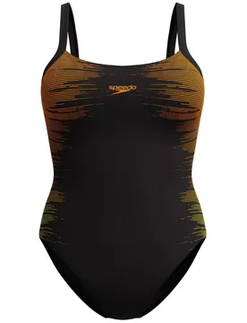 Shaping Scoop Neck Damen Badeanzug, schwarz 50 - Speedo - FashionsVida