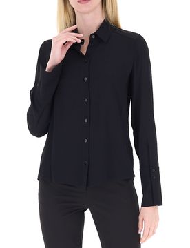 Camicia in viscosa NERO 46