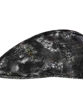 Osceola Fine Cord Flat Cap by Alfonso DEste - anthracite - Size: XL (60-61 cm) - Alfonso D´Este - FashionsVida