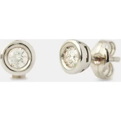 Pendientes de oro y diamantes